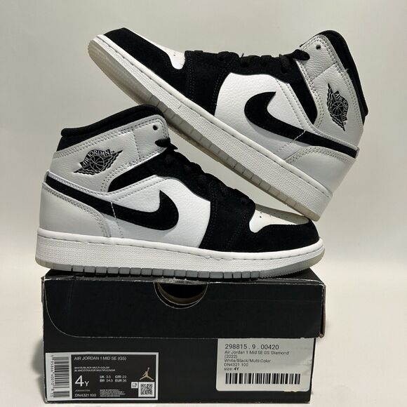 Jordan Shoes - Nike Shoes Air Jordan 1 Retro Mid SE GS “Diamond Shorts” 2024